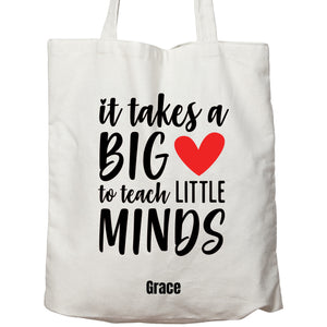 E13: Tote Bag - Big Heart Little Mind