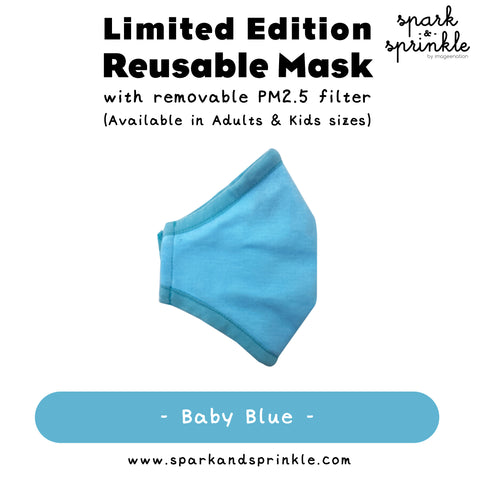 Reusable Mask (Baby Blue)
