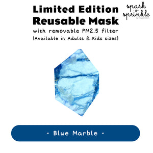 Reusable Mask (Blue Marble) LIMITED EDITION