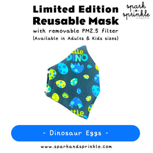 Reusable Mask (Dinosaur Eggs) LIMITED EDITION