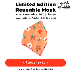 Reusable Mask (Flowerbuds) LIMITED EDITION