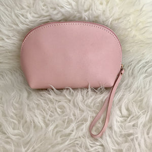 Leather Ellie Pouch (Pink)