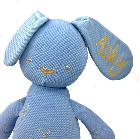 Cotton Bedtime Bunny (Blue)