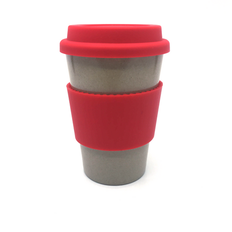 Plain Cafe Mug (Red)