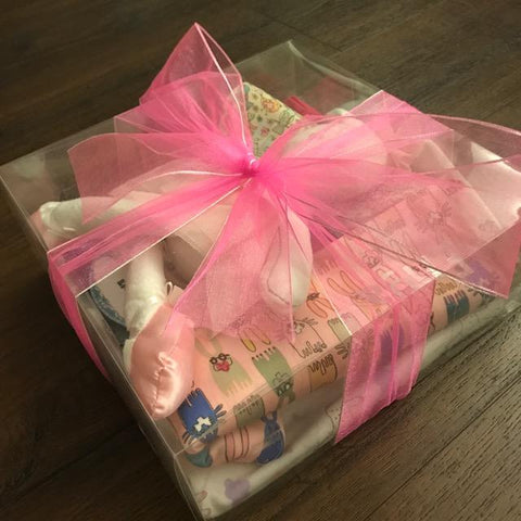 Baby Gift Box 3 : Romper + Soft Toy