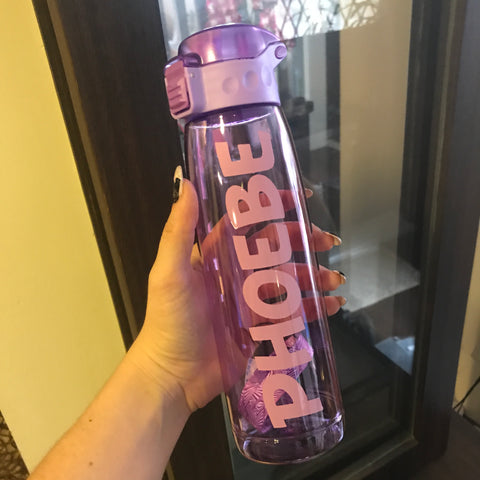 Water Bottle - Purple