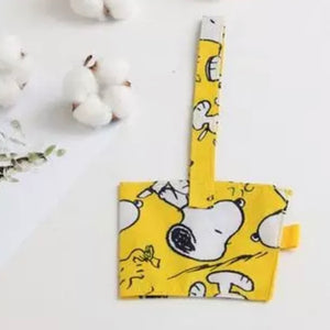 Personalised Canvas Cup Holder - Snoopy