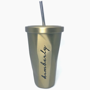 Stainless Steel Tumbler - Gold