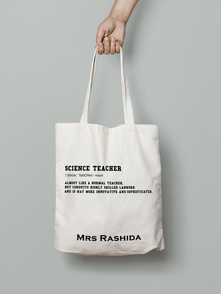 SO4: Tote Bag - Science Teacher