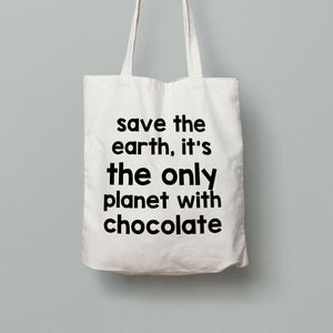 Tote Bag - Planet Chocolate