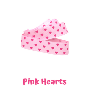Mask Strap - Hearts (Light Pink)