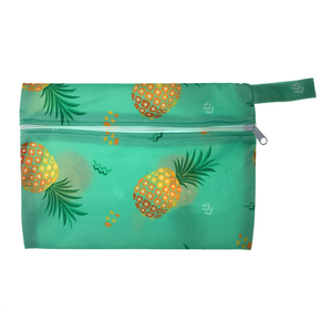 Small Wetbag - Green Pineapples