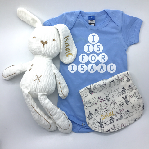 Baby Gift Box 3 : Romper + Soft Toy