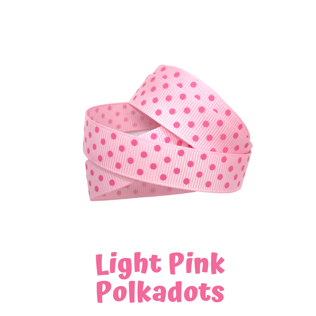 Mask Strap - Polkadots (Light Pink)