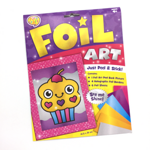 Foil Art - Cupcake