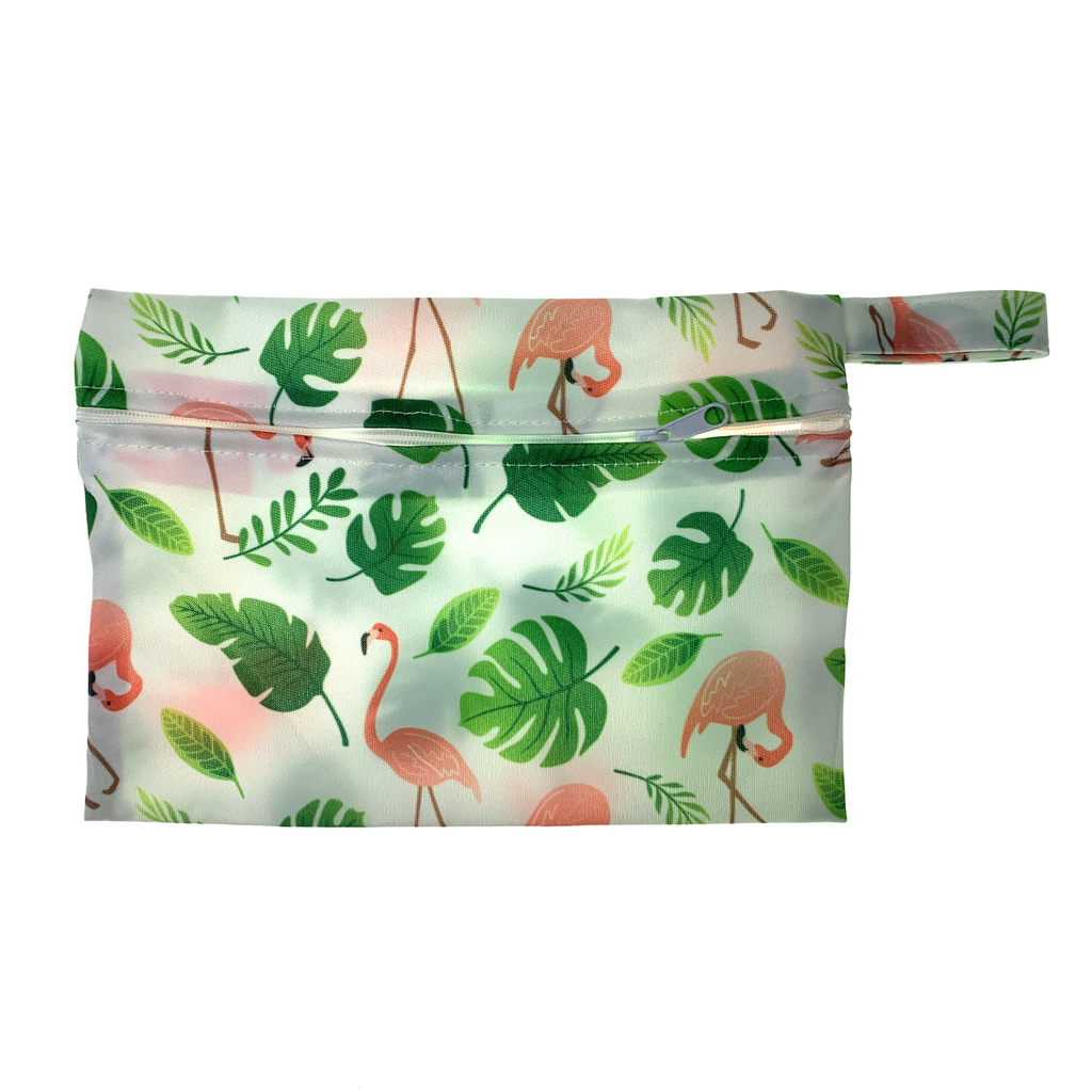 Small Wetbag - Hiding Flamingoes