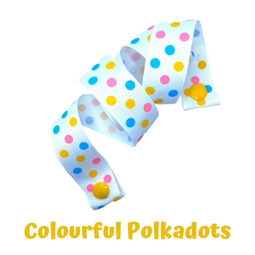 Mask Strap - Colourful Polkadots