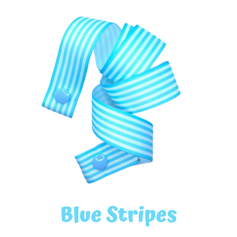 Mask Strap - Stripes (Blue)