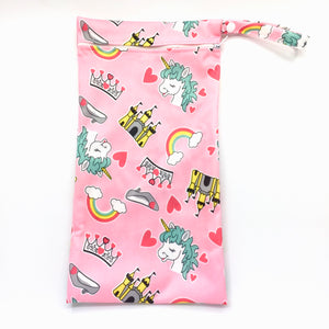 Umbrella Wetbag - Pink Unicorns