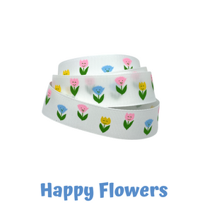 Mask Strap - Flowers (Happy)