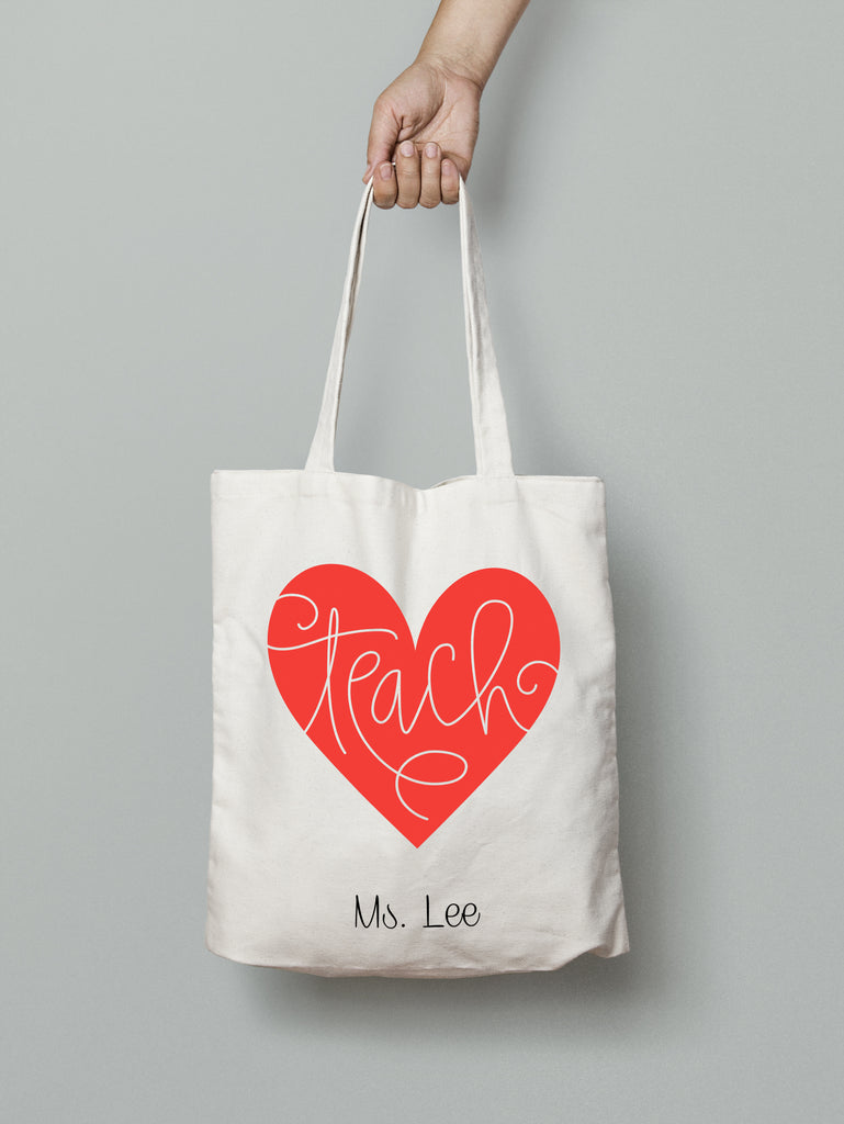 E2 : Tote Bag - Teaching Heart
