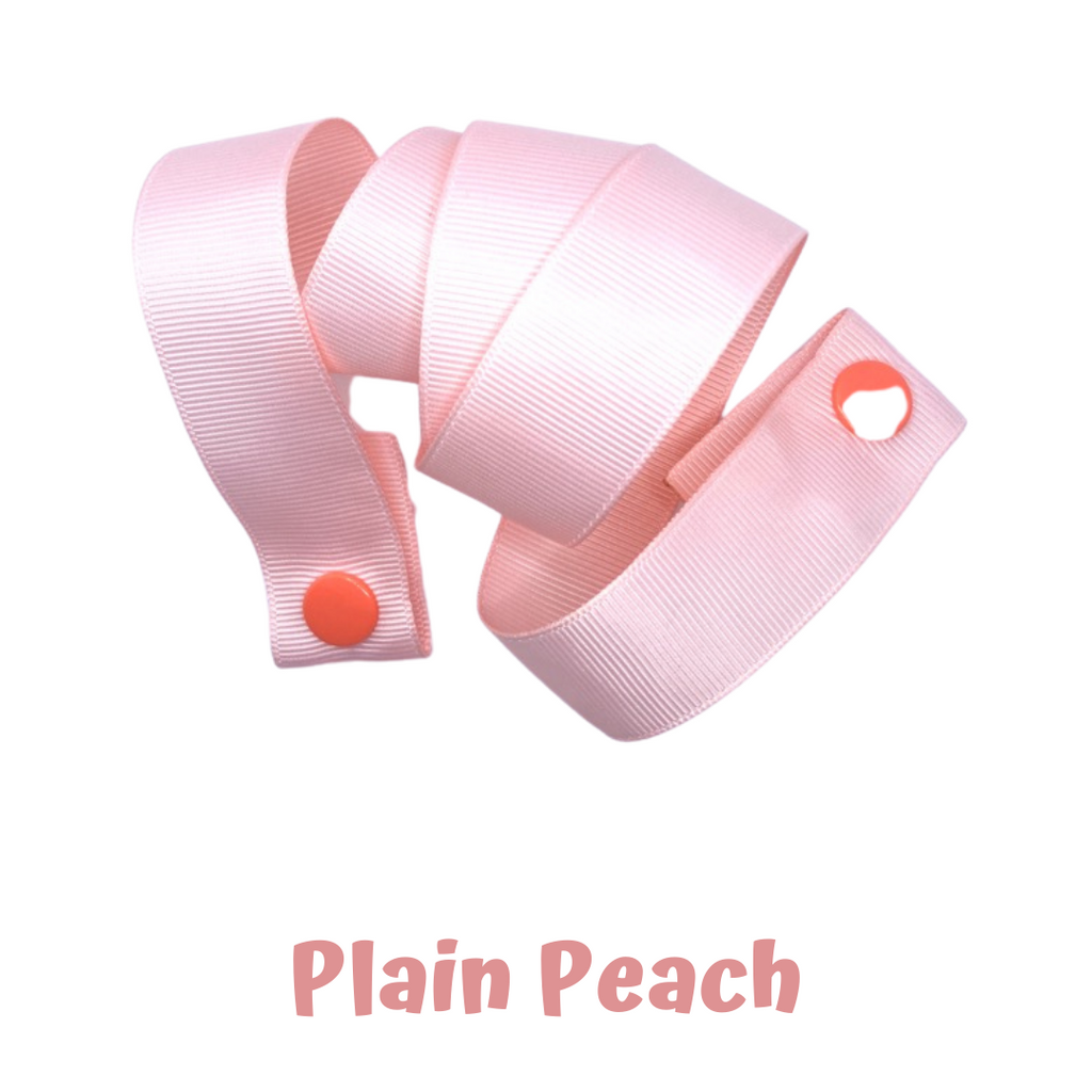 Mask Strap - Plain Peach