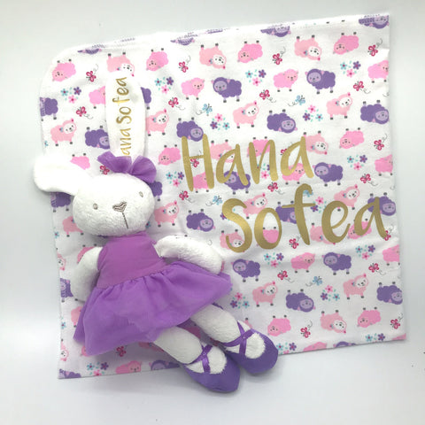 Baby Gift Box 2 : Blanket + Soft Toy