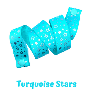 Mask Strap - Stars (Turquoise)