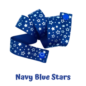 Mask Strap - Stars (Navy Blue)