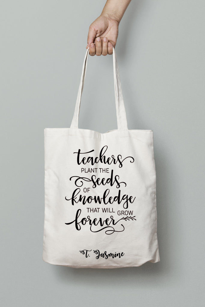E6: Tote Bag - Seeds of Knowledge