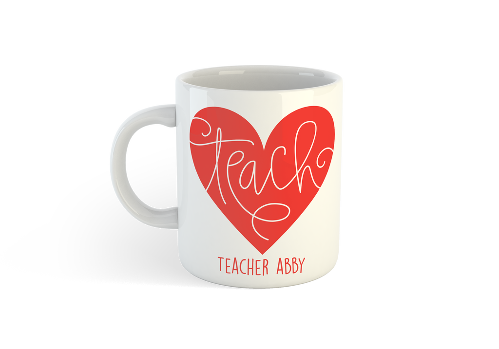 E10: Mug - Teach Heart