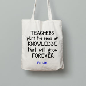 E19: Tote Bag - Seeds of Knowledge